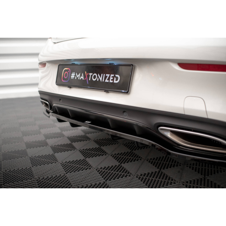 Splitter Tylny (Z Dyfuzorem) Mercedes-Benz C Coupe AMG-Line C205 Facelift