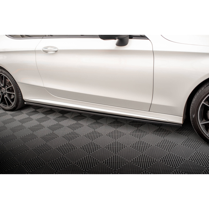 Dokładki Progów Mercedes-Benz C Coupe AMG-Line C205 Facelift