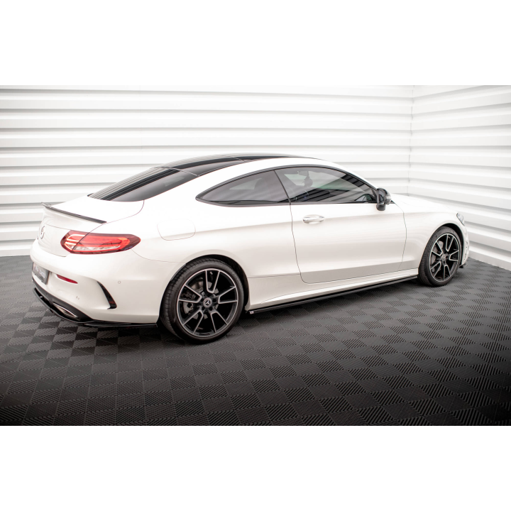 Dokładki Progów Mercedes-Benz C Coupe AMG-Line C205 Facelift