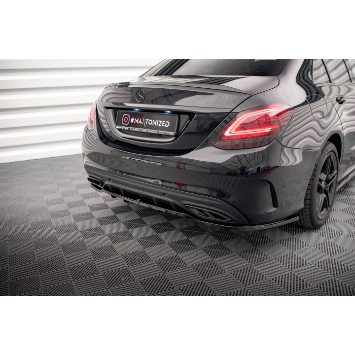 Splitter Tylny (Z Dyfuzorem) Mercedes-Benz C AMG-Line W205 Facelift