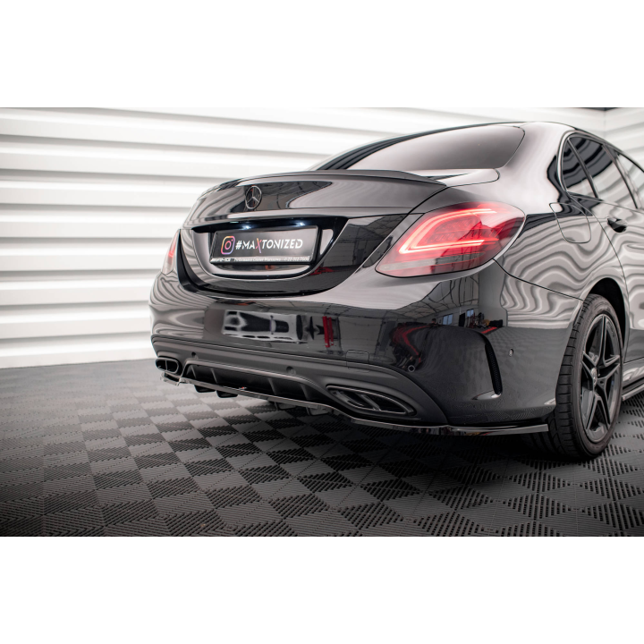 Splitter Tylny (Z Dyfuzorem) Mercedes-Benz C AMG-Line W205 Facelift