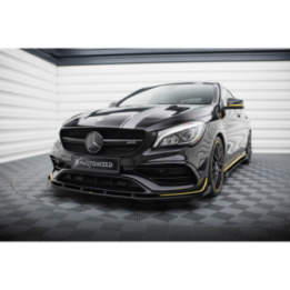 Splitter Przedni Street Pro + Flaps Mercedes-AMG CLA 45 Aero C117 Facelift