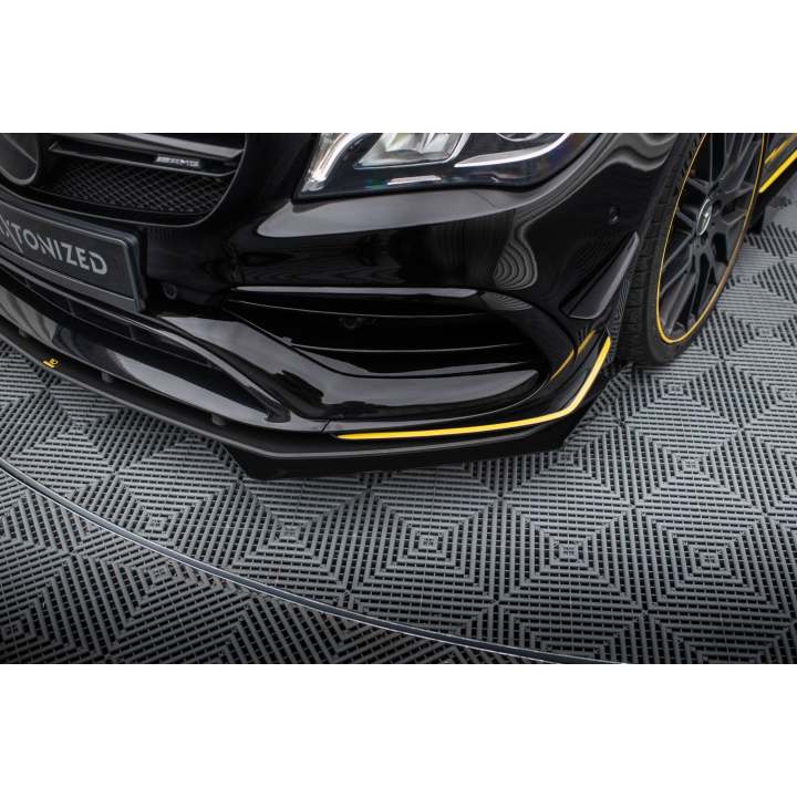 Splitter Przedni Street Pro + Flaps Mercedes-AMG CLA 45 Aero C117 Facelift