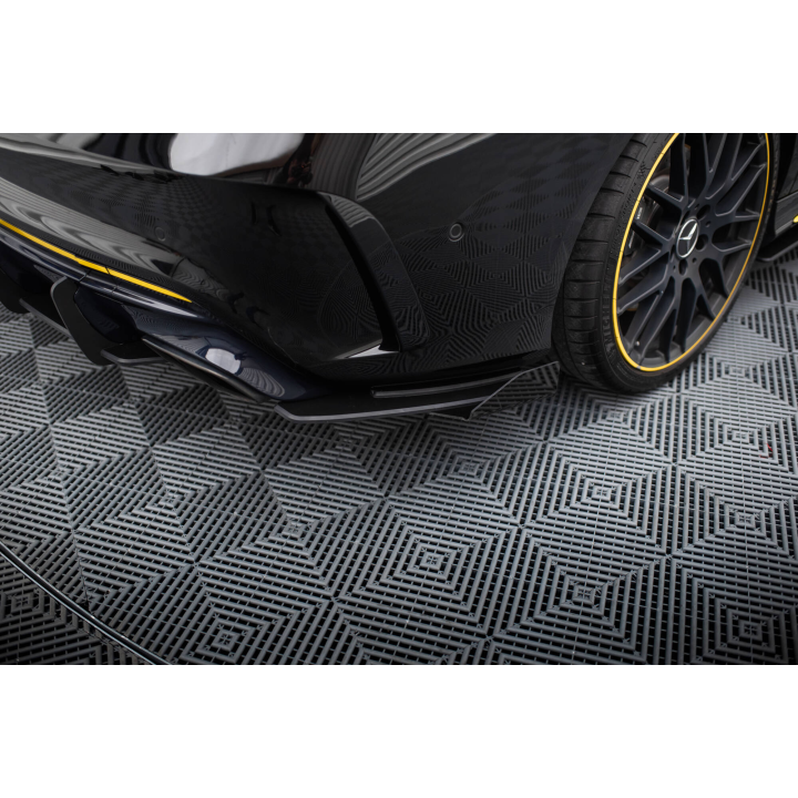 Splittery Tylne Boczne Street Pro + Flaps Mercedes-AMG CLA 45 C117 Facelift