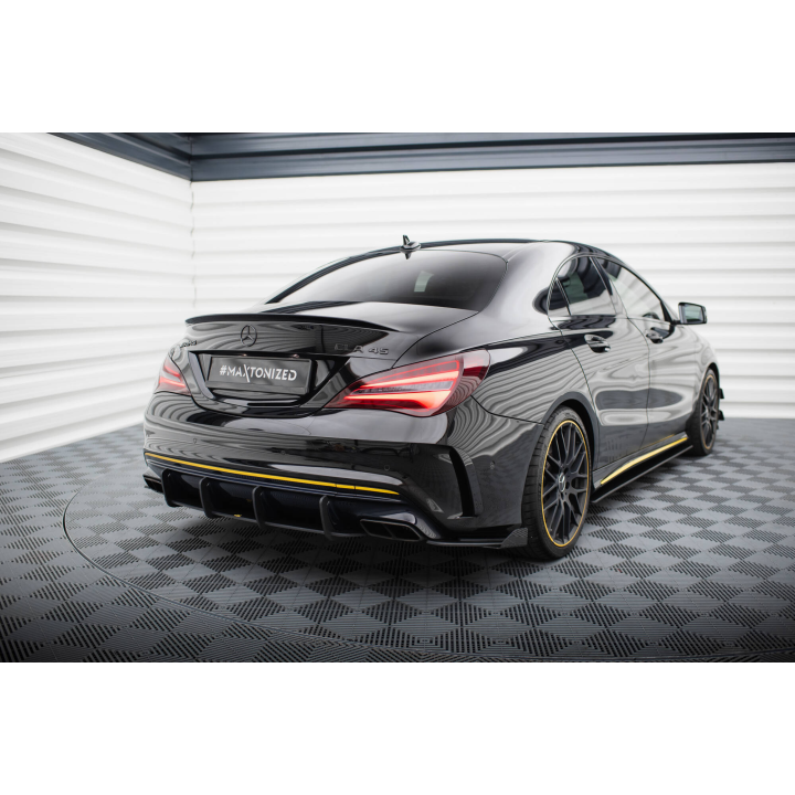 Splittery Tylne Boczne Street Pro + Flaps Mercedes-AMG CLA 45 C117 Facelift