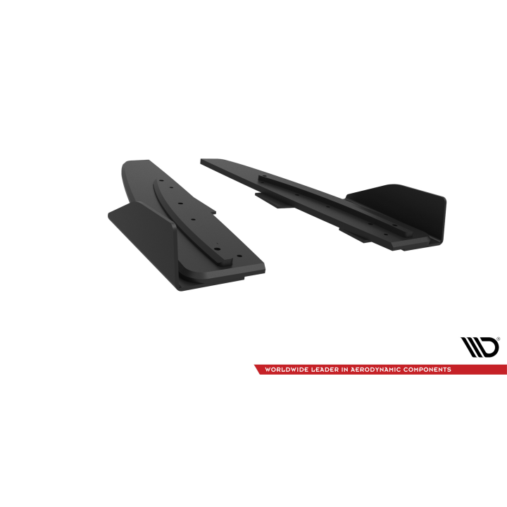 Splittery Tylne Boczne Street Pro + Flaps Mercedes-AMG CLA 45 C117 Facelift