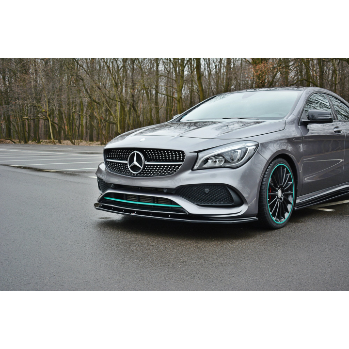 SPLITTER PRZEDNI V.1 MERCEDES-BENZ CLA C117 AMG-LINE FACELIFT