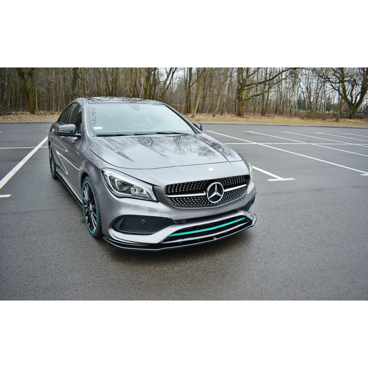 SPLITTER PRZEDNI V.1 MERCEDES-BENZ CLA C117 AMG-LINE FACELIFT