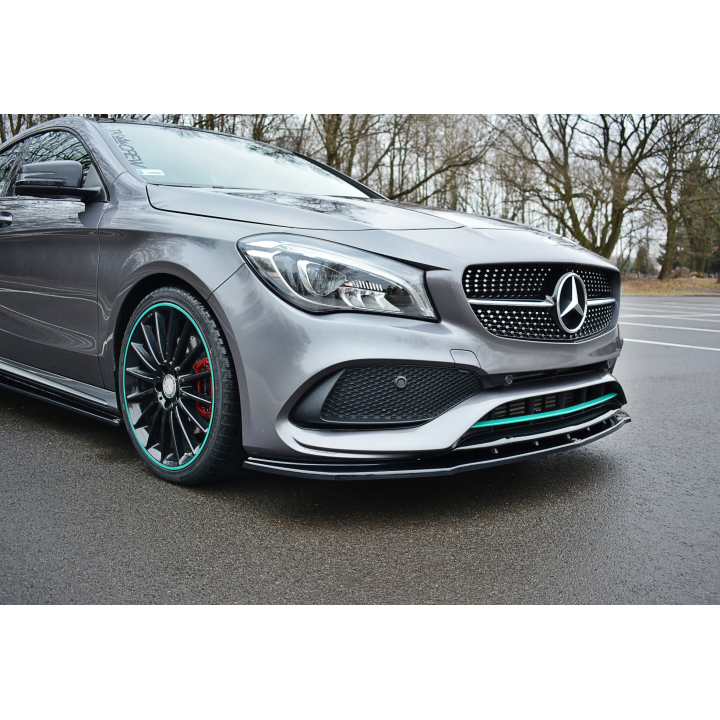 SPLITTER PRZEDNI V.1 MERCEDES-BENZ CLA C117 AMG-LINE FACELIFT