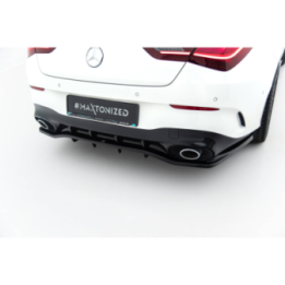 Splitter Tylny (Z Dyfuzorem) Mercedes-AMG CLA 35  / 45  Coupe / Shooting Brake C118 Facelift / X118 Facelift