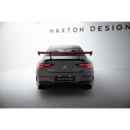 Karbonowy Spoiler Z Wewnętrznymi Wspornikami + LED Mercedes-Benz CLA Coupe C118 / C118 Facelift