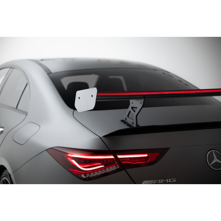 Karbonowy Spoiler Z Wewnętrznymi Wspornikami + LED Mercedes-Benz CLA Coupe C118 / C118 Facelift
