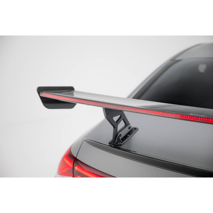 Karbonowy Spoiler Z Wewnętrznymi Wspornikami + LED Mercedes-Benz CLA Coupe C118 / C118 Facelift