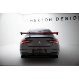 Karbonowy Spoiler Z Górnymi Mocowaniami + LED Mercedes-Benz CLA Coupe C118 / C118 Facelift