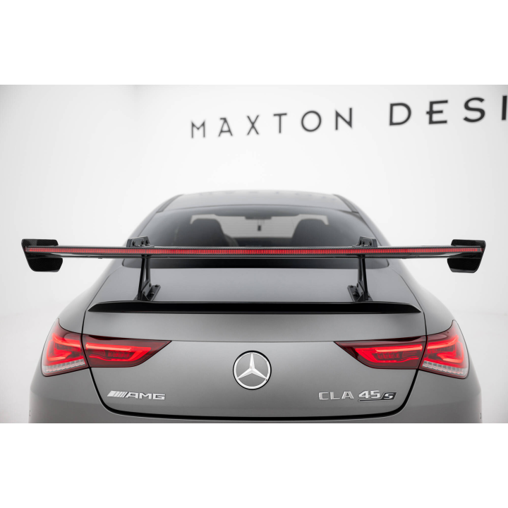 Karbonowy Spoiler Z Górnymi Mocowaniami + LED Mercedes-Benz CLA Coupe C118 / C118 Facelift