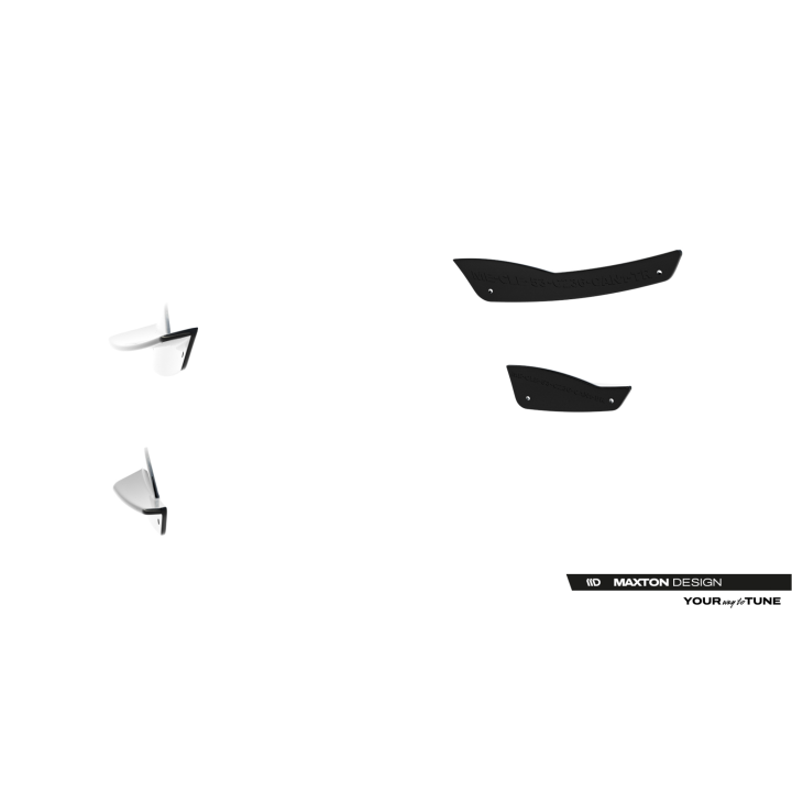 Canards(owiewki przedniego zderzaka) Mercedes-AMG CLE 53 C236