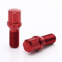 Japan Racing Zestaw śrub JB1 M12x1,5 czerwone
