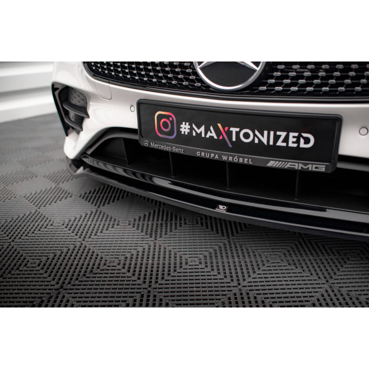 Splitter Przedni V.1 Mercedes-Benz E-Class W213 Coupe Facelift (C238 Facelift) / Cabriolet (A238 Facelift) AMG-Line / 53 AMG