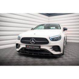 Splitter Przedni V.2 Mercedes-Benz E-Class W213 Coupe Facelift (C238 Facelift) / Cabriolet (A238 Facelift) AMG-Line / 53 AMG