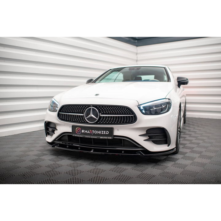 Splitter Przedni V.2 Mercedes-Benz E-Class W213 Coupe Facelift (C238 Facelift) / Cabriolet (A238 Facelift) AMG-Line / 53 AMG