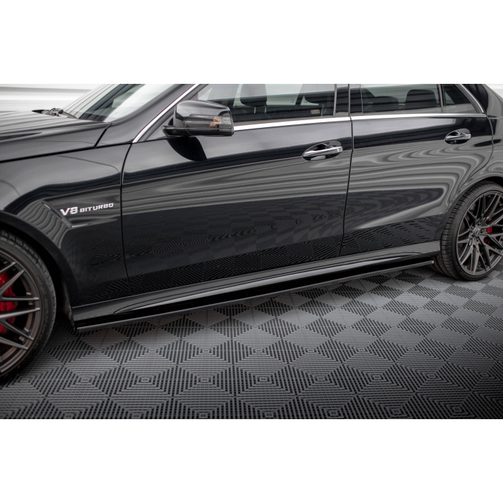 Dokładki Progów Mercedes-Benz E63 AMG / AMG-Line Sedan W212 Facelift