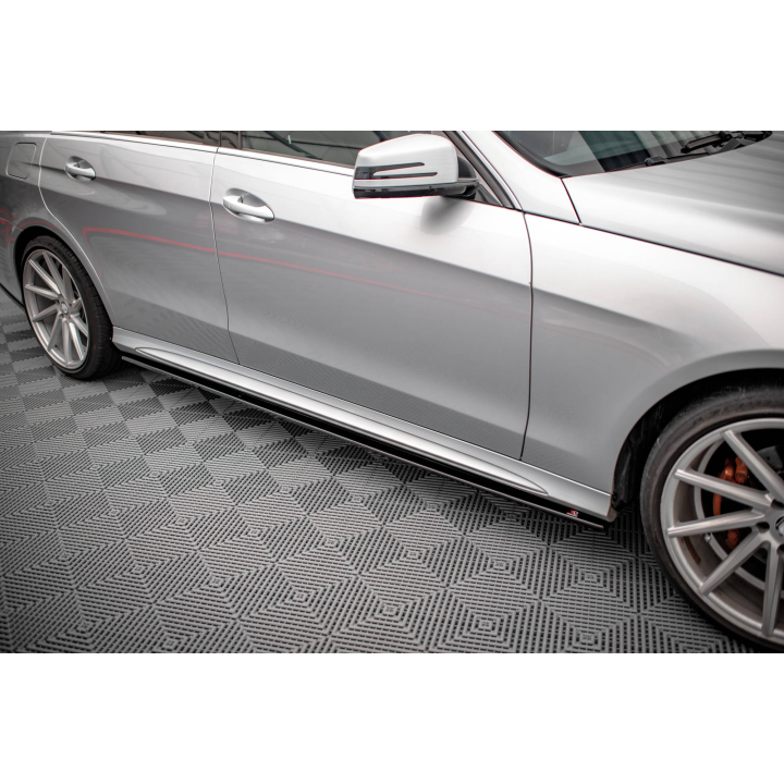 Dokładki Progów Mercedes-Benz E63 AMG / AMG-Line Sedan W212 Facelift