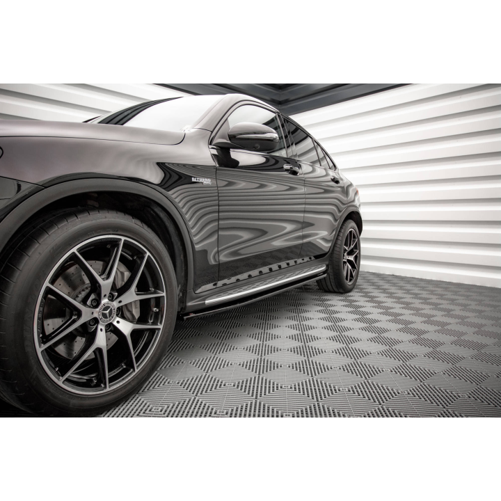 Dokładki Progów V.1 Mercedes-Benz GLC Coupe AMG-Line C253 Facelift