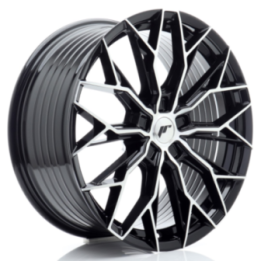 JR Wheels JR49 20x9 ET20-51 5H BLANK Gloss Black Machined Face