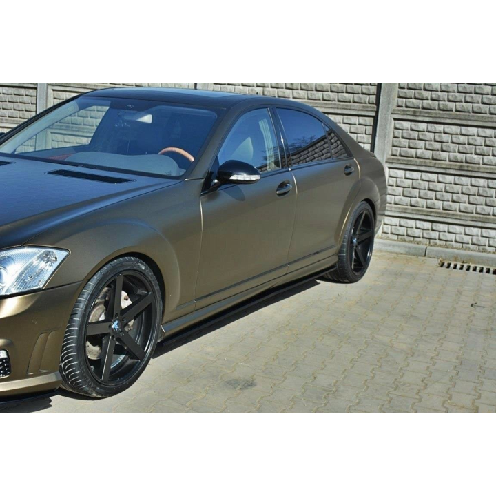 Dokładki Progów Mercedes S-Class W221 AMG LWB