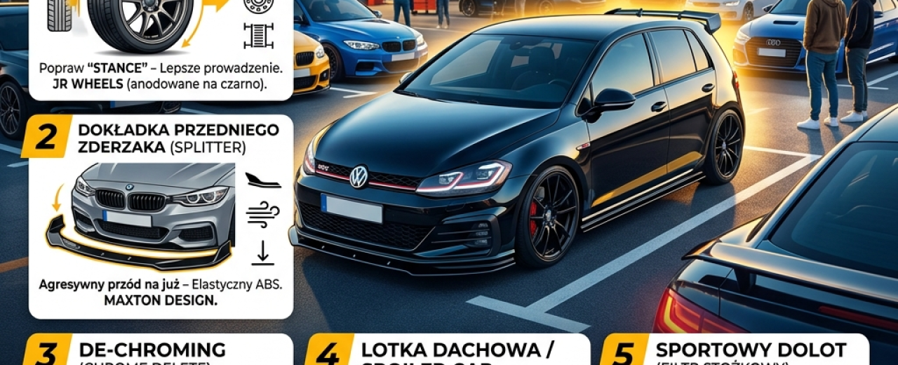 5 tanich modyfikacji wizualnych, które całkowicie odmienią wygląd Twojego auta